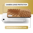 thumbnail image 6 of Case Yard Wooden Case Outside Soft TPU Silicone, Slim Fit Shockproof Wood Protective Phone Cover for Girls Boys Men and Women, Supports Wireless Charging Pineapple Design case for iPhone-XR, 6 of 7