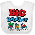 thumbnail image 3 of Inktastic Choo Choo Big Brother Boys Baby Bib, 3 of 4