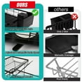 thumbnail image 5 of Dish Drying Rack, Dish Rack，Dish Drainers，Kitchen Accessories，Dish Racks with Drain Board，Large Dish Drying Rack，Dish Rack Over The Sink，Drying Rack Kitchen, 5 of 7