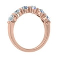 thumbnail image 2 of 1 1/5 Carat Diamond Wedding Band Ring in 14K Rose Gold (Ring Size 10.75), 2 of 5