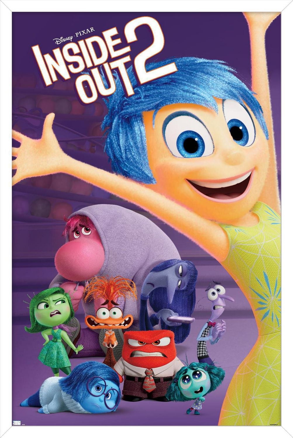 Disney Inside Out 2 - Group Wall Poster, 22.375" x 34"