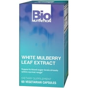 Bio Nutrition White Mulberry Leaf Extract 1,000 mg 60 Veg Caps