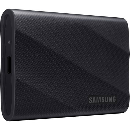 Samsung - T9 Portable SSD 1TB, Up to 2,000MB/s , USB 3.2 Gen2 - Black