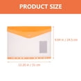 thumbnail image 4 of 12 Pcs Poches de Fichiers Dossier A4 Protecteurs de Fichiers 11 Trous, 4 of 6