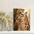 thumbnail image 2 of Lovely Giraffe Mother and Baby Canvas Print/Wall Art， Suitable for Living Room， Bedroom， Office， Nursery， and Dining Room Decoration., 2 of 8