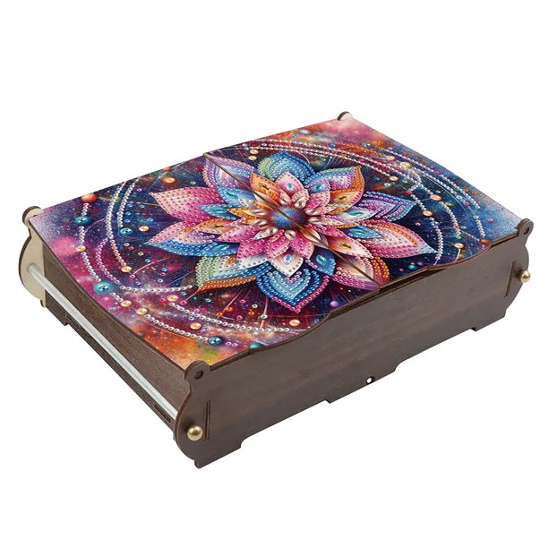 Caja Almacenamiento Pintura Diamantes DIY 5D (patrón C)