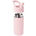 thumbnail image 5 of Daluvenix 12oz Insulated Kids Water Bottle with Straw and Carry Handle, Leak-Proof BPA-Free Stainless Steel Bottle, Pink, 5 of 10