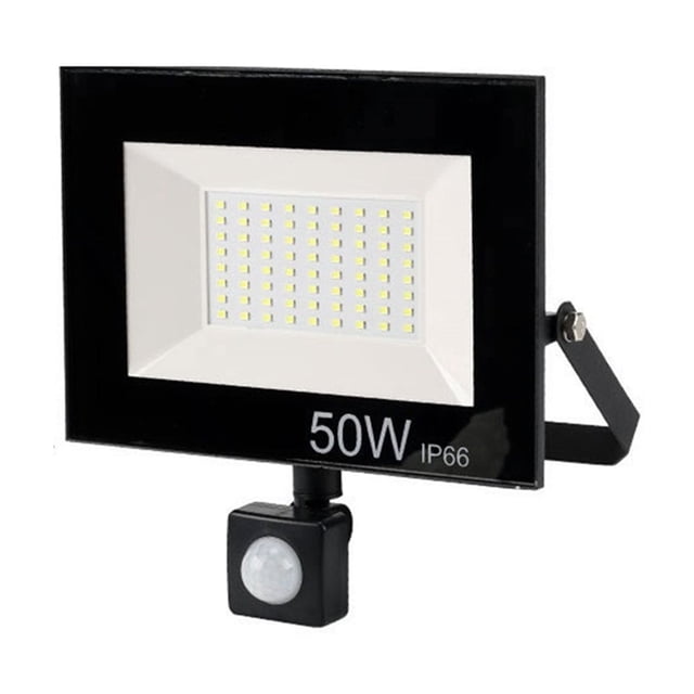 10-100W LED FloodLight Spotlight Exterior Street Wall Reflector Light LED PIR Motion Sensor Lamp Light Lamp Waterproof ,Waterproof