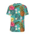 thumbnail image 3 of Rocae Pineapple for Breathable Men's Baseball T-Shirt Fashionable Casual Baseball Jersey, Moisture-wicking Sportswear Small, 3 of 9