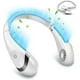 thumbnail image 1 of Portable Neck Fan, 5000mAh Foldable Neck Fan Hands Free Wearable Leafless Fan Silent Bladeless 360 Cooling Hanging Neck Fan, 1 of 5