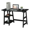 thumbnail image 3 of Designs2Go Bureau Tréteau avec Station de Charge en Finition Bois Noir, 3 of 7