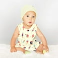 thumbnail image 2 of Babysoy Organic Baby Tank Romper Shortall 3-6 Months, 2 of 11