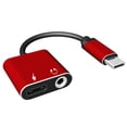 thumbnail image 1 of Adaptador USB tipo C Cargador Cable de audio 2 en 1 Tipo-C a 3,5 mm Jack Auriculares Convertidor auxiliar Reemplazo para Xiaomi seitruly PJ6823-02B, 1 of 2