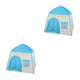 thumbnail image 1 of Matsuzay Tienda de juegos Princesses Castle, fácil montaje, estimula la imaginación, tienda de juegos para interiores y exteriores estrellas azules tipo B 2Conjunto, 1 of 6