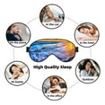 thumbnail image 7 of PAYOHTO Sunset Hawaii Beach Waves Soft Sleep Mask Comfort Pure Silk Eye Cover for Travel Office Camping, 7 of 7