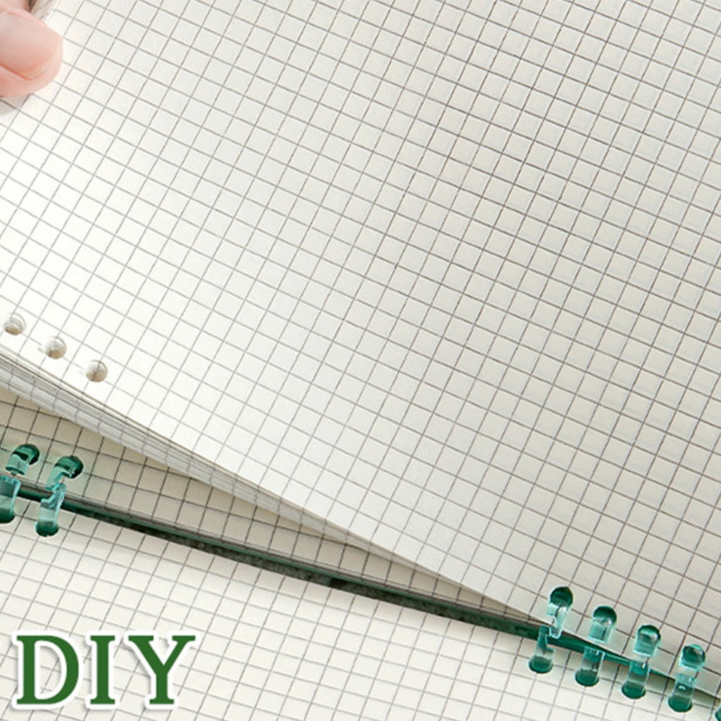 Grid Notebook Loose Leaf Journal Writing Pad Diary Notebook Writing Notebook
