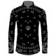thumbnail image 1 of Camisas de manga larga con estampado 3D vintage de cachemira de la antigua Babilonia, tótem espiritual hindú, camisetas gráficas de oficina para hombres, 1 of 6