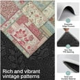 thumbnail image 3 of Pioneer Flower Floral Print Pattern Kitchen Rugs Sets Of 3,Kitchen Runner Rugs Non Skid Washable,Decorative Kitchen Floor Mats for Kitchen,Sink,Laundry,17"x30"+ 17"x47" + 17"x59", 3 of 6