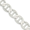 thumbnail image 7 of 925 Sterling Silver 12.3mm Semi-Solid Flat Anchor Chain 20 Inch, 7 of 7