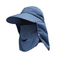 thumbnail image 2 of Cubierta de bufanda para la cara Sunnimix Sombrero de pesca Azul oscuro, 2 of 8