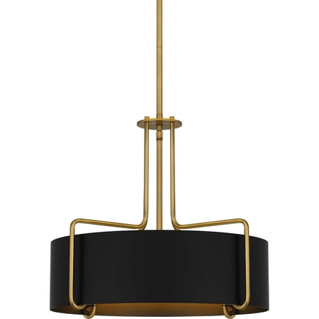 

Quoizel Qp5596bs 4 Light 20 Wide Multi Light Pendant - Brass