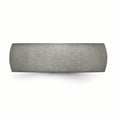 thumbnail image 3 of Titanium Stone 7mm Half Round Ring Man Wedding Classic Domed  For Dad Mens  For Him, 3 of 10