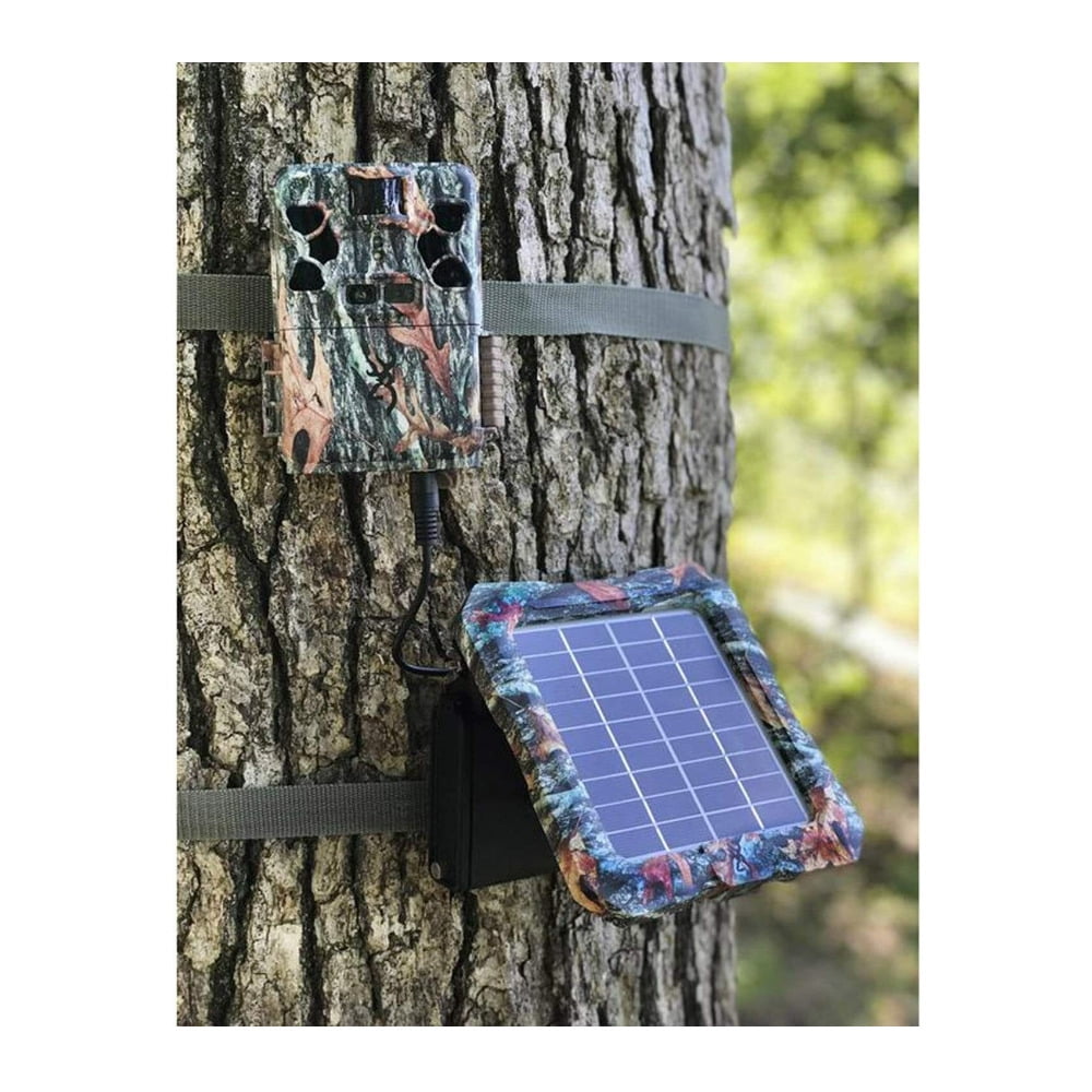 Browning Trail Camera-Dark Ops Pro DCL NANO Bundle with Solar Power (6-Pack) and Card Reader (13 Items)
