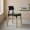 Black, variant on Resenkos Dining Chairs, Kitchen Chairs Trattoria Chairs,Modern Dining Side Chairs Set of 4 with Ergonomic Backrest for Dining Room-White