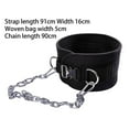 thumbnail image 6 of Tnarru Dip Belt Dipping Belt for Weightlifting, with Chain with Buckles, Weight Lifting Belt, Weight Belt for Pull Ups Men Women Gym Metal Buckle, 6 of 10