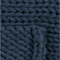 thumbnail image 5 of Saro Lifestyle Chunky Woven Knit Throw Oatmeal, 5 of 5