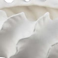thumbnail image 2 of Benjara Velz Decorative Planter- 16" Wavy Edge- Matte White Ceramic, 2 of 7