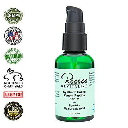 - Synthetic Snake Venom Peptide Serum with Syn-Ake Hyaluronic Acid - 2oz