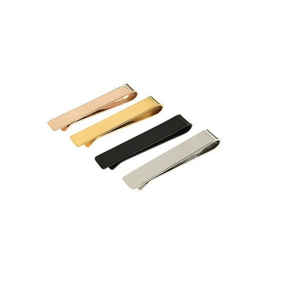 ShenMo Set of 4 color tie clips