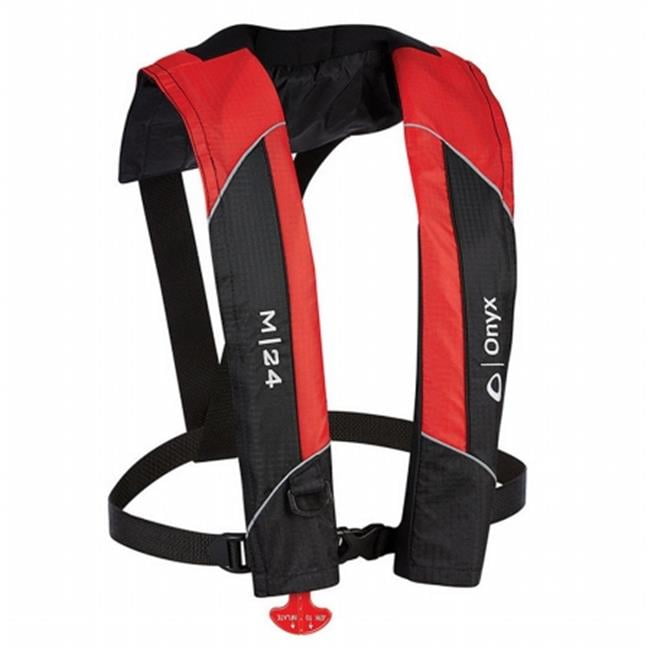 Onyx Outdoor 131000-100-004-15 M-24 Manual Inflatable Life Jacket PFD