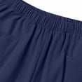 thumbnail image 4 of Spring Saving GaThRRgYP Capri Pants for Women Plus Size,Women's Summer Elastic Waist Pocket Cotton Linen Shorts and Shorts, 4 of 5