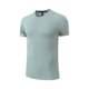 thumbnail image 5 of Tops para hombre, blusas y camisas de cuello redondo y manga corta para hombre, camiseta de manga corta de goma sin costuras de secado rápido de color liso de seda de hielo para hombre, camiseta de ve, 5 of 6