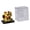 Gold, variant on Rupoun 2 Inch Solar Powered Lucky Cat Mini Cute Waving Wealth Welcoming Decoration for Home Car, Yellow