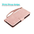 thumbnail image 5 of Wallet Phone Cases for iPhone 13 Pro / 13 Mini / 13 Pro Max, Njjex PU Leather [Wrist Straps] [RFID Blocking 3 Card Slots 3] Flip Folio Wallet Case Cover -Rose Gold, 5 of 8