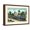 Brown Frame, variant on Art.com Cristobal, Panama - Train Passing Through the Canal Zone Art Print by Lantern Press, Black Frame Wall Art, 23" x 17"