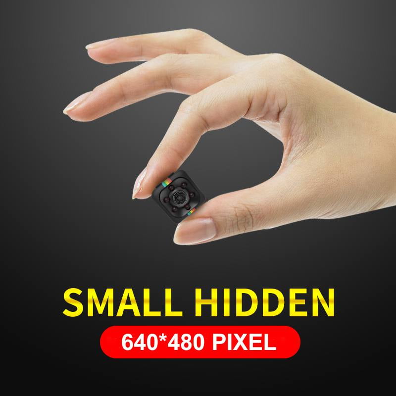 Mini Camera SQ11 High-Definition Camera, Night Vision Camera, Can View Remotely (Connect Cell Phone, Computer),Mini Video Recorder, Home Security Surveillance