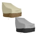 thumbnail image 3 of Redempat Chair Cover Furniture Rattan Dustproof Covers Bench Adjustable Drawstring Protector Organizer Outdoor Patio Accessories Coffee + khaki, 3 of 8
