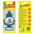 thumbnail image 1 of LITTLE TREES Car Air Freshener I Hanging Tree Provides Long Lasting Scent for Auto or Home I Rainshine, 6-Pack, 1 of 2