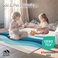thumbnail image 4 of ODIKA 4'x6' Machine Washable Non-Slip Area Rug, Breeze Ocean Inspired Design High Traffic Rug, Blue, 136179, 4 of 7