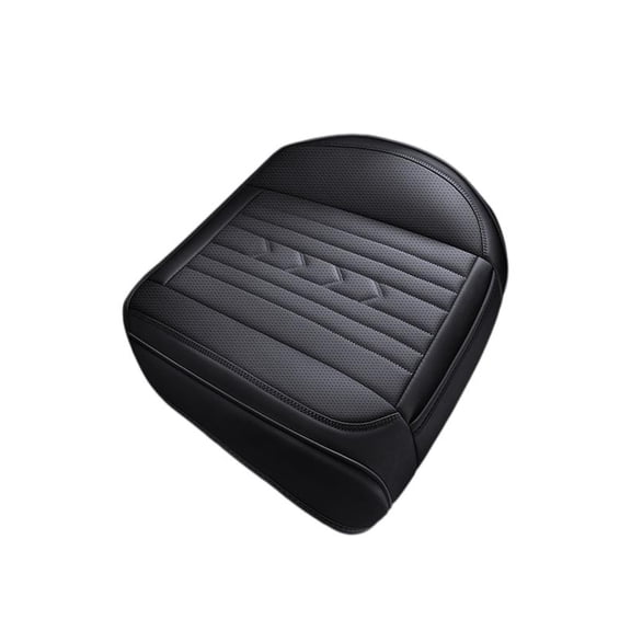 Car Seat Cover, Faux Leather Front Bottom Seat Cushion Cover,Universal Anti-Slip and Wrap Around The Bottom,Suitable for Most Cars, Trucks, SUV -1 Piece