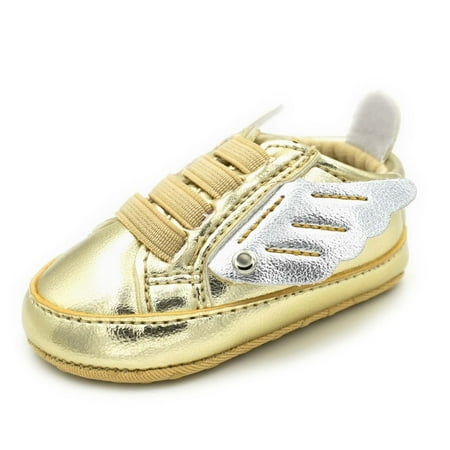 

QISIWOLE Newborn Infant Baby Boys Girls Soft Toddler Shoes Wing Sandals 0-1 Years Savings