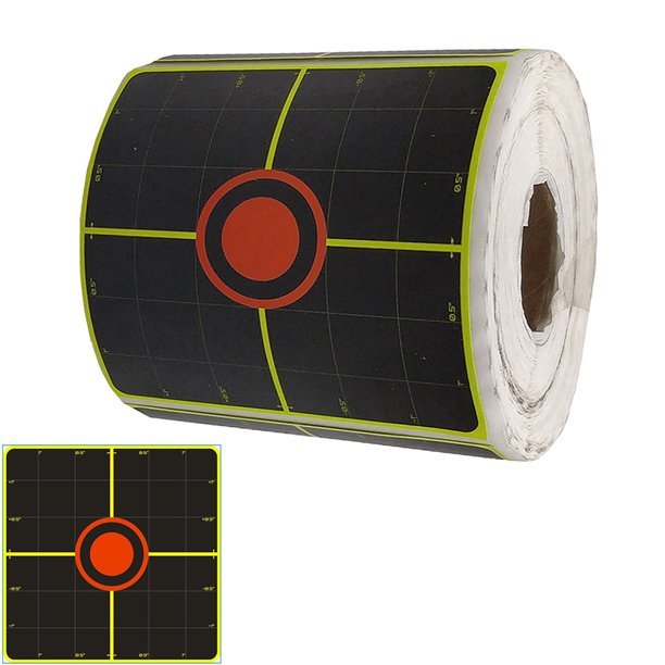 250pcs/Roll SelfAdhesive Reactivity Shooting Splatter Target Pasters Aim Hunt Target Stickers