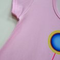 thumbnail image 5 of HAWEE Filles Princess Peach Costume Cosplay Décontracté Déguisement Robe Pêche, 5 of 5