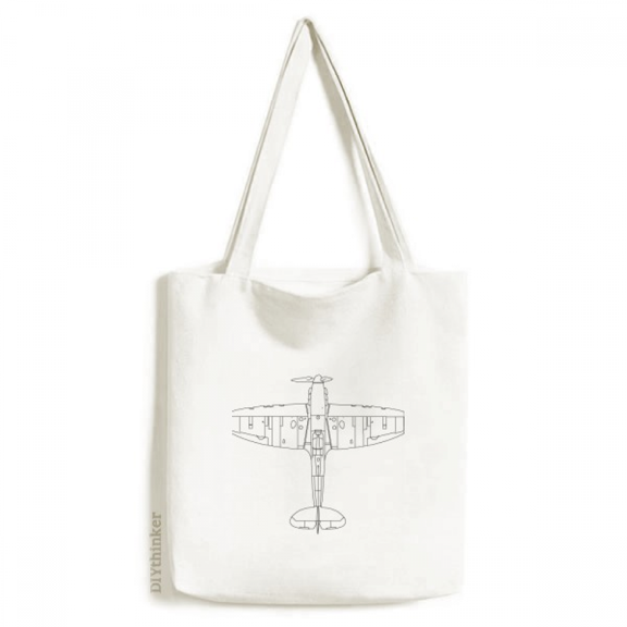 Fighter Military Lyrics Tote Canvas Bag Shopping Satchel Casual Handbag