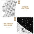 thumbnail image 2 of Delantal retro negro con volantes laterales, delantal de cocina vintage con bolsillos para mujeres y niñas, ideal para camareras y sirvientas, 2 of 7