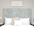 thumbnail image 2 of Barn Walls Handcrafted Floating Hanger Solid Wood Headboard, Blue Powderwash, King, 2 of 11